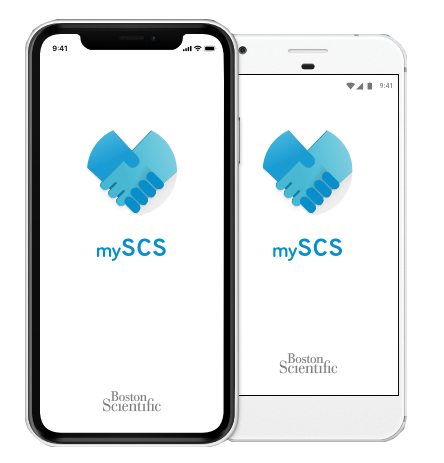 mySCS welcome screen