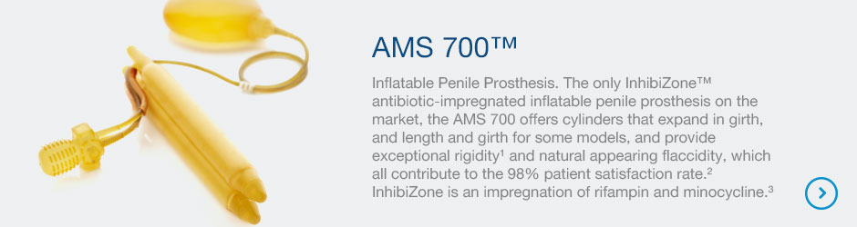 AMS 700™ Inflatable Penile Prosthesis.