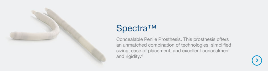 Spectra™ Concealable Penile Prosthesis.