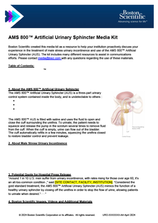 AMS 800 Media Kit