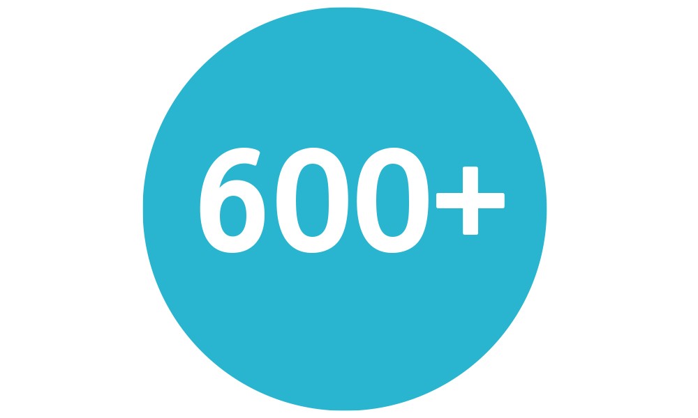 600+ Certified Operators  in the U.S.