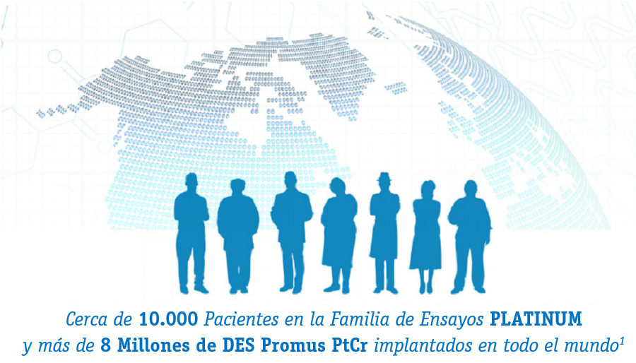 Nearly 10,000 Patients in the PLATINUM Family of Trials and Over 8 Million Promus PtCr DES Implanted Worldwide1